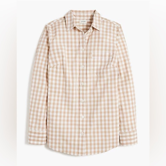 J. Crew Women’s Lightweight Cotton-Blend Shirt In Signature Fit BT991 Sz XL NWT - Picture 1 of 5